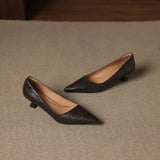 Elisoria™ Low-Heel Pointed Toe Pumps