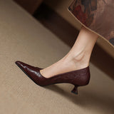 Elisoria™ Low-Heel Pointed Toe Pumps