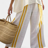 Bella | Yellow Stripes Two-Piece Set