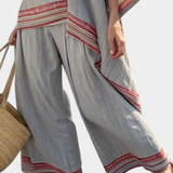 Meadow | Red Stripes Two-Piece Set
