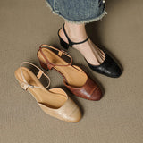 Authentic Leather Heels Valery