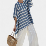 Hazel | Blue Stripes Two-Piece Set