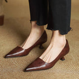 Anok High Heels Made of Genuine Leather
