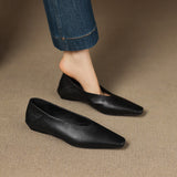 Emor™ Genuine Leather Flats