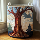 Handcrafted Laundry Basket | Tree of Life Design