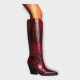Camila - Elegant Daily Croco Design Boots