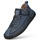 Victoria™ – Hand‑Stitched Leather Slip‑On Loafers