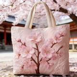 Sakura Bloom Serenity | Handmade Quilted Tote