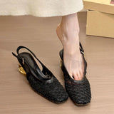 Amelia™ Mesh Slingback Heels Sandals