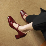 Elora High Heels in Genuine Leather
