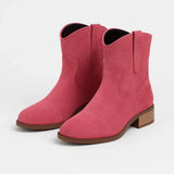 Suedellea | Western Suede Boots