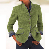 Lily | Elegant Jacket with High Collar