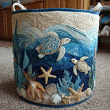 Handcrafted Padded Turtle Basket