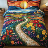 Sunbeam 3-Piece Quilted Bedding Set