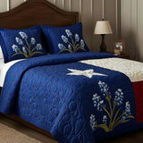 Texas Pride 3-Piece Quilted Bedding Set