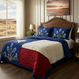 Texas Pride 3-Piece Quilted Bedding Set