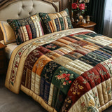 3-Piece Quilted Bed Set - Cozy Reader's Haven