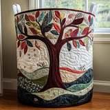 Handcrafted Laundry Basket | Tree of Life Design