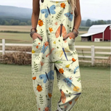 Melany | Lightweight Vintage Jumpsuit