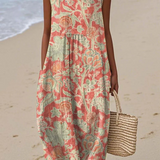 Cleo™ | Floral Midi Dress