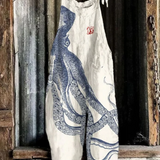 Solea | Lightweight artisanal overall in octopus style