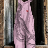 Solea | Lightweight artisanal overall in octopus style
