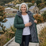 Olivia | Quilted A-Line Winter Coat