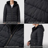 Olivia | Quilted A-Line Winter Coat