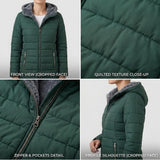 Olivia | Quilted A-Line Winter Coat