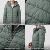 Olivia | Quilted A-Line Winter Coat