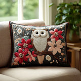 Owl's Whisper Padded Cushion Cover