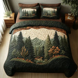 Forest Walk 3-Piece Quilted Bedding Set