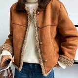 RUBY COSY SHEARLING-LINED JACKET