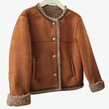 RUBY COSY SHEARLING-LINED JACKET