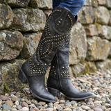 Monroe Western Knee-High Boots