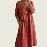 Juliette I Elegance A Line Maxi Dress