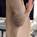 Camryn™ Elegant Knit-Sleeve Blazer