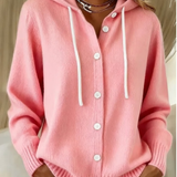 Bella Cozy Hooded Knit Cardigan