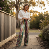 Lucia™ - Pantalon large fluide Boho