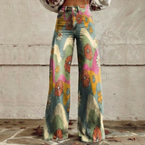 Millie™ - Pantalon Imprimé Fleurs Boho