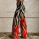 Fabiana™ - Pantalon Taille Haute à Motif Boho