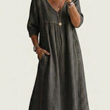 Juliette I Elegance A Line Maxi Dress