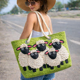Artisan Beach Tote | Sky of Sheep