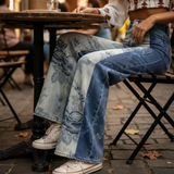 Mia™ - Pantalons Boho Bicolores