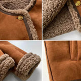 RUBY COSY SHEARLING-LINED JACKET