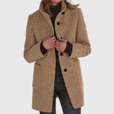 Helen | Elegant Wool Coat for the Cold Season