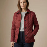 Olive™ Quilted Button-Up Jacket