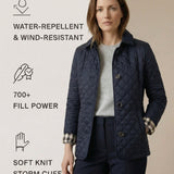 Olive™ Quilted Button-Up Jacket