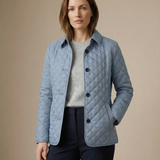 Olive™ Quilted Button-Up Jacket