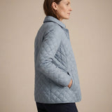 Olive™ Quilted Button-Up Jacket